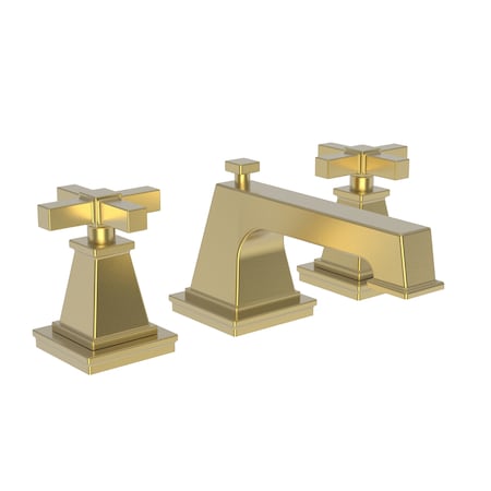 Newport Brass Widespread Lavatory Faucet in Satin Gold (Pvd) 3150-24S